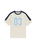 Varsity Blocking Number Logo T-shirt