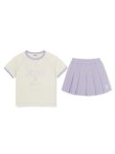 Sportive Athleisure Linger T-shirt Set (Girl's)