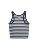 Women's Stripe Sleeveless T-shirt