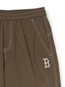 Basic Nylon Stitches Point Woven Pants