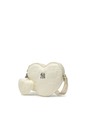 Quilted Monogram Heart Cross Bag
