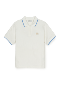Women's Dia Monogram Tonal Jacquard Polo T-shirt