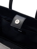 Varsity Lettering Canvas Shoulder Bag