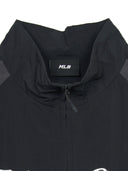 Sportive Varsity Blocking Windbreaker