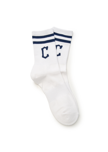 Big Logo Stripe Socks