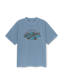 Varsity Vintage Washing Graphic Mega Over Fit T-shirt