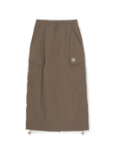 Women's GORPCORE Shirring Cargo Long Skirt