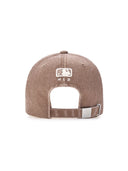 Varsity Lettering Washing Unstructured Ball Cap