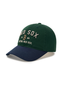 Varsity Lettering Color Block Unstructured Ball Cap