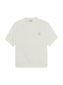 Basic Small Logo Short Sleeve Sweatshirt