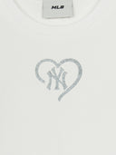 [cool Field] Heart Sportive Girl's Asymmetric T-shirt