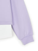 Heart Sportive Girl's Layered Sweatshirt