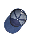 Varsity Cursive Denim Unstructured Ball Cap