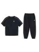 Outdoor Basic Woven Pants, T-shirt Set