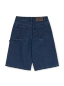 Basic Small Logo Carpenter Bermuda Denim Shorts