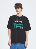 Varsity Vintage Graphic Over Fit T-shirt