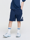 SPORTIVE VARSITY MESH-BLOCKING Shorts(SET)