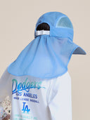 Cursive Wide Flapcap