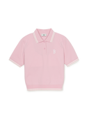 Women's Basic Crop Polo T-shirt