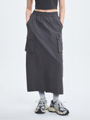 Basic Gorpcore Ripstop Cargo Mini Skirt