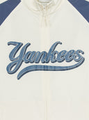 Sportive Varsity Blocking Windbreaker