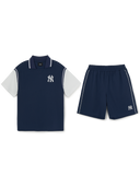 SPORTIVE VARSITY LAYERED T-SHIRT SET