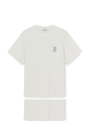 Vintage Denimlike Monotive Over Fit T-shirt
