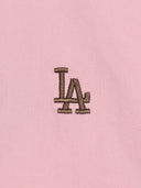 Women's Varsity Logo Cropped Denim Shirts