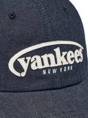 Vintage Denim Curve Logo Unstructured Ballcap