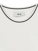 Women's Basic Coopers Crop Short Sleeve Knit Pullover