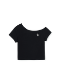 Women's Basic Off Shoulder T-Shirts