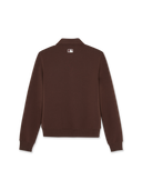 Basic Small Logo Half Zip Up Sweatshirt