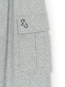 Basic Small Logo Cargo Wide Pants