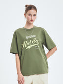 Varsity Vintage Graphic Over Fit T-shirt