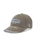 Vintage Damage Curve Logo Unstructured Ballcap