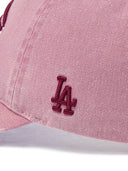 Vintage Demage Curve Logo Unstructured Ballcap