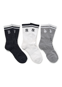 Daily Stripe Mid Socks 3Pairs Set