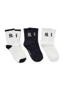 BASIC LOW CUT SOCKS 3PCS SET