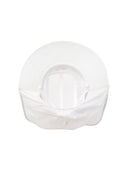 Cursive Wide Flapcap