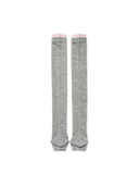 Block Open Toe Knee Socks