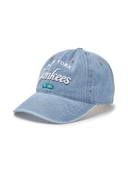 Color Denim Unstructured Ball Cap
