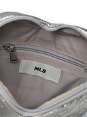 Quilted Monogram Heart Cross Bag