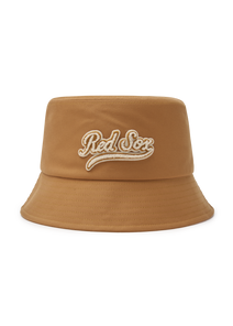 Varsity Boucle Cursive Bucket Hat