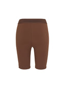 Women's Basic Band Logo Point Bike Shorts