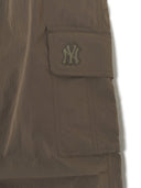 Women's GORPCORE Glossy High Waist Cargo Wide Flare Pants