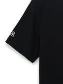 Basic Small Letter Comfortable Fit Polo T-Shirts