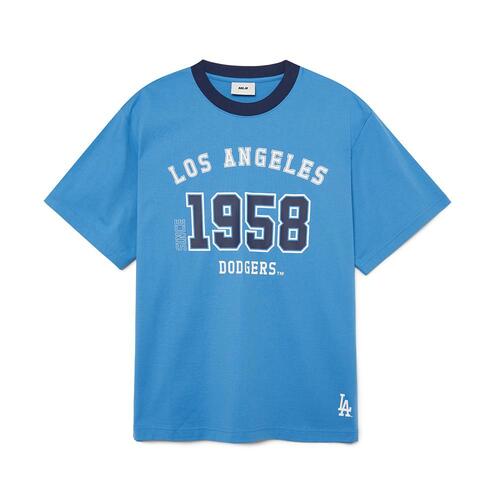 Varsity Number Graphic Overfit T-Shirts Los Angeles Dodgers