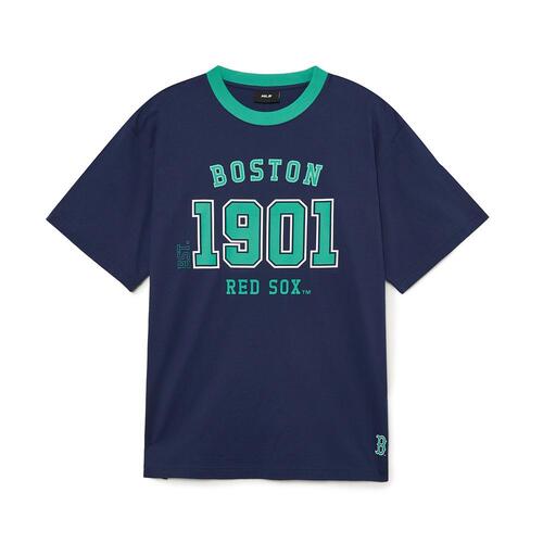 Varsity Number Graphic Overfit T-Shirts Boston Red Sox