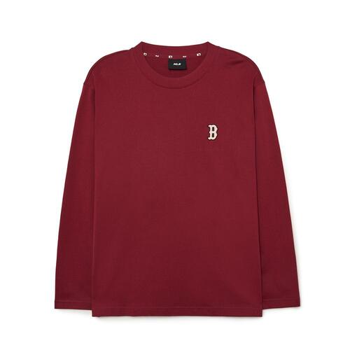 Basic Small Logo Long Sleeve T-Shirts Boston Red Sox