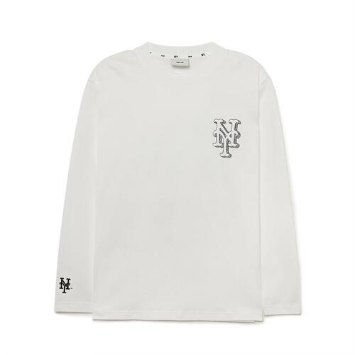 Basic Mega Logo Long Sleeve T-Shirts NEW YORK METS